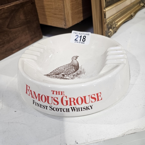 218 - The Famous Grouse Ashtray