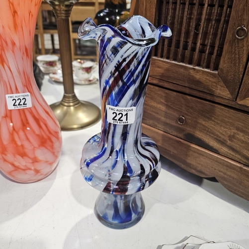 221 - Murano Glass Vase