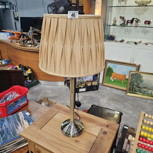 46 - A Brass Lamp