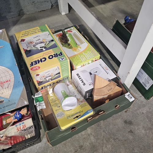 476 - Box Lot Of Kitchen Items