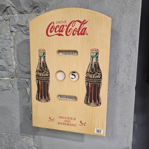 503 - Coca Cola Calendar