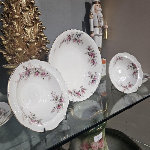 600 - Royal Albert Dessert  Set