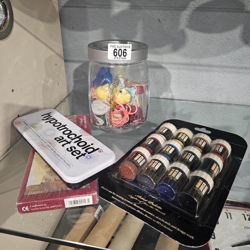 606 - Craft Jar, Ant Set & Paints