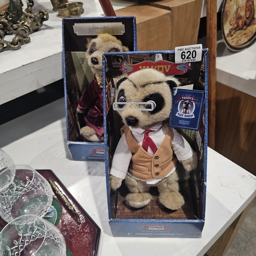 620 - 2 Meerkat Figures