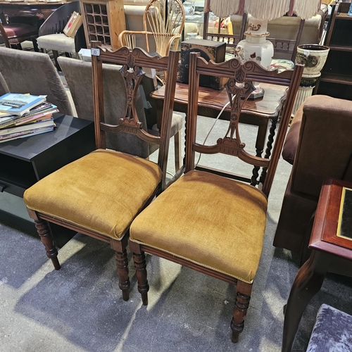 63 - 2 Old Antique Chairs