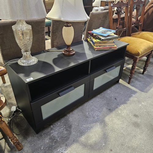 64 - Black TV Unit