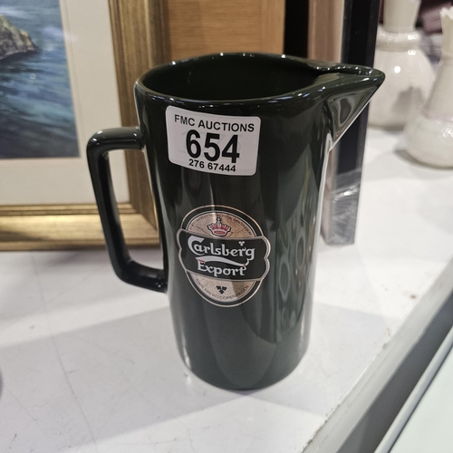 654 - Carlsberg Export Jug