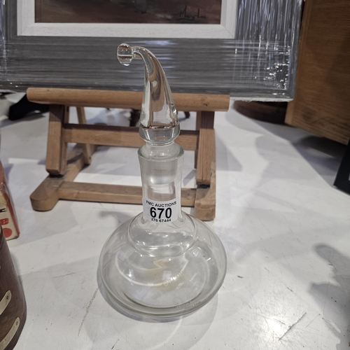 670 - Old Bushmills Decanter