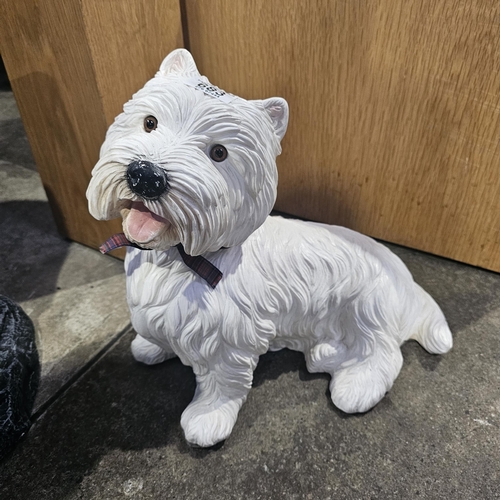 683 - A Heavy Westie Dog Ornament