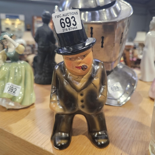 693 - Winston Churchill Figurine