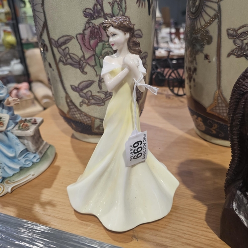 699 - Royal Doulton Kathryn Lady Figurine