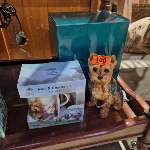 100 - Leonardo Yorkie Ornament & Mug Set