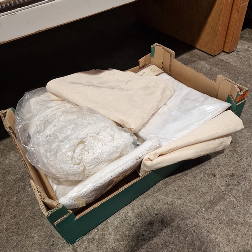 296 - Box Of Linens