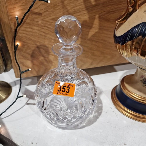 353 - Royal Doulton Decanter