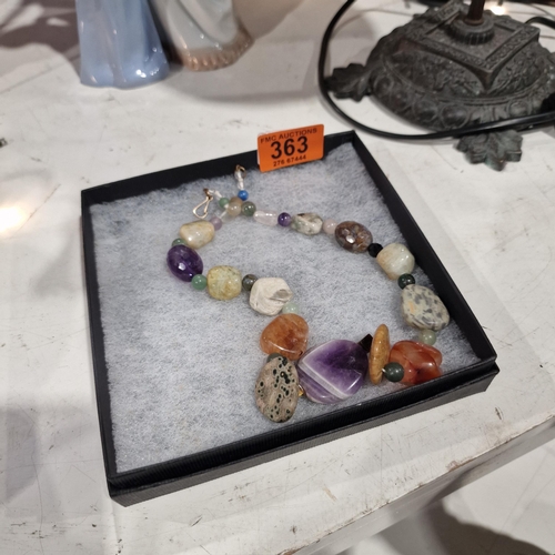 363 - Handcrafter Stone Necklace