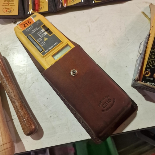 215 - Fluck Digital Loop Tester In Leather Pouch