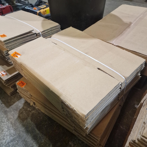 274 - Lot Of New Cardboard Packing Boxes