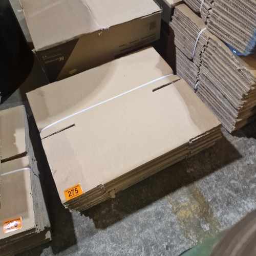 275 - Lot Of New Cardboard Boxes