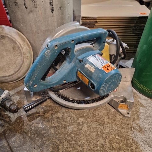 279 - Makita 110v Cross Cut Saw- Working