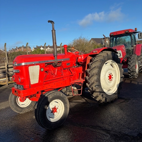 645D - A Good Nuffield 465 Tractor, NOV 1969, 1 Previous Owner, Power Steering Fitted, Hydraulics For Link ... 