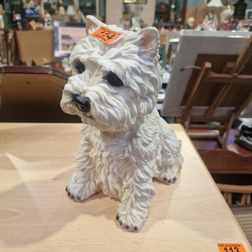 114 - Westie Dog Ornament