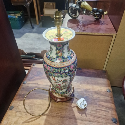 18 - Large Oriental Lamp Base