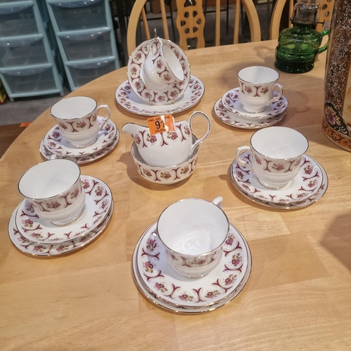 91 - Imperial Tea Set 21 Piece