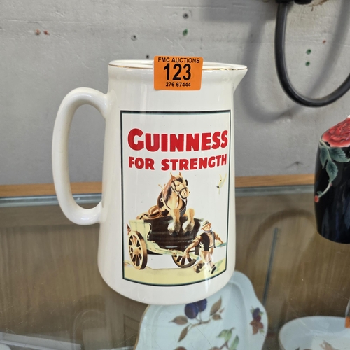 123 - Large Guinness Jug