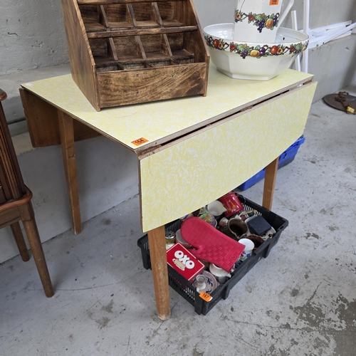 164 - Retro Drop Leaf Kitchen Table
