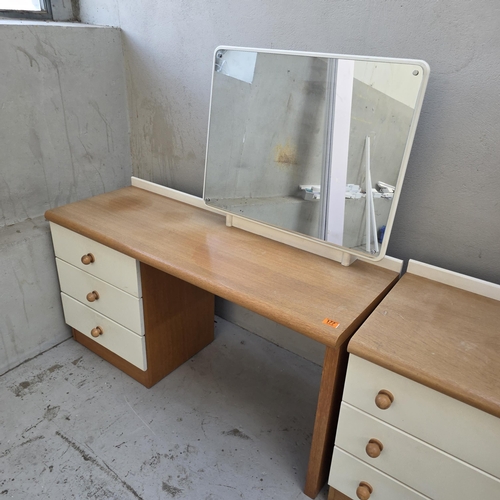 177 - A Stag Mirrored Dressing Table