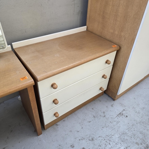 178 - Set Of 3 Stag Drawers