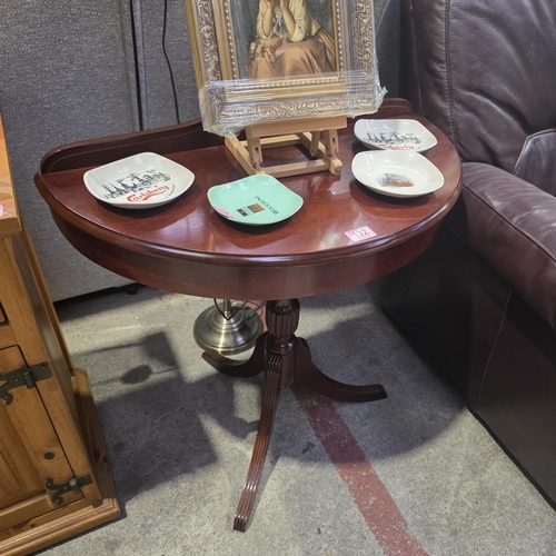 132 - Small half Moon Console Table