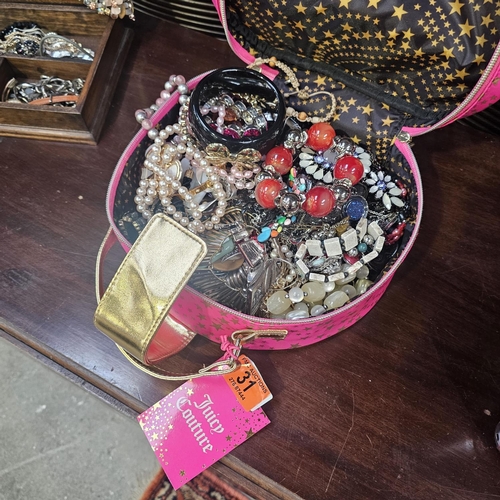 31 - Jewellery Box & Contents