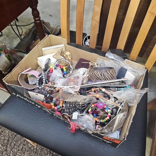 36 - Box Lot Of Costume Jewellery