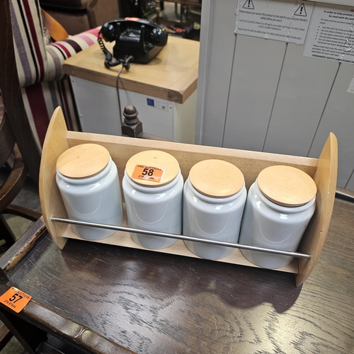 58 - New Kenwood Hand Mixer & Condiment Jars