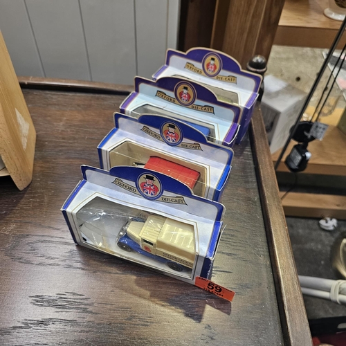 59 - 4 Ltd Edt Military Trucks