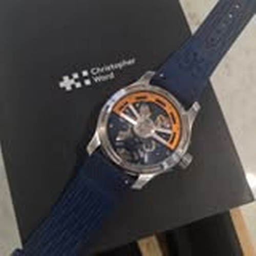 839A - A Superb Limited Edition No. 88/100 Christopher Ward C60 Apex Designer Watch Complete With All Paper... 