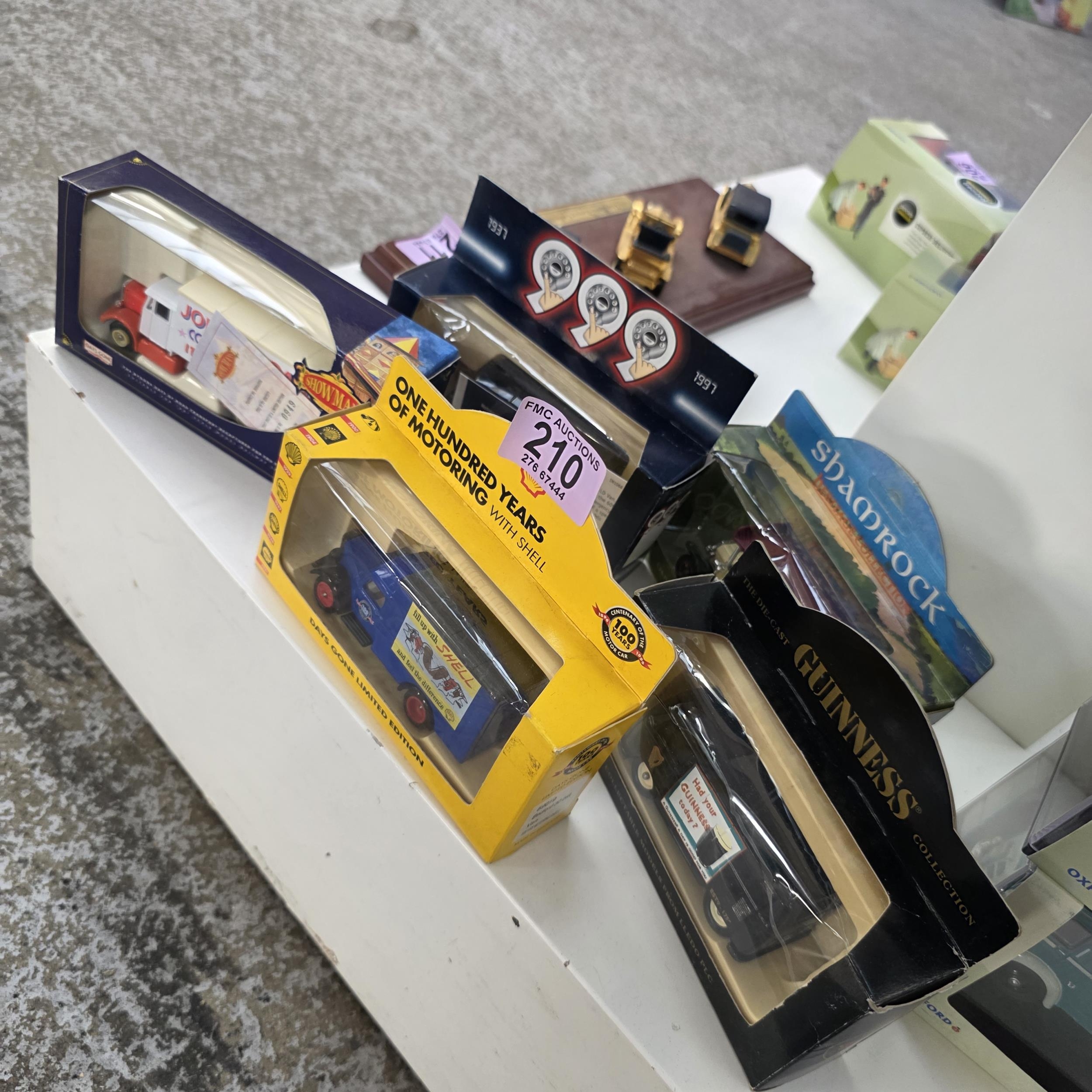 Lot Of 5 Assorted Model Vans