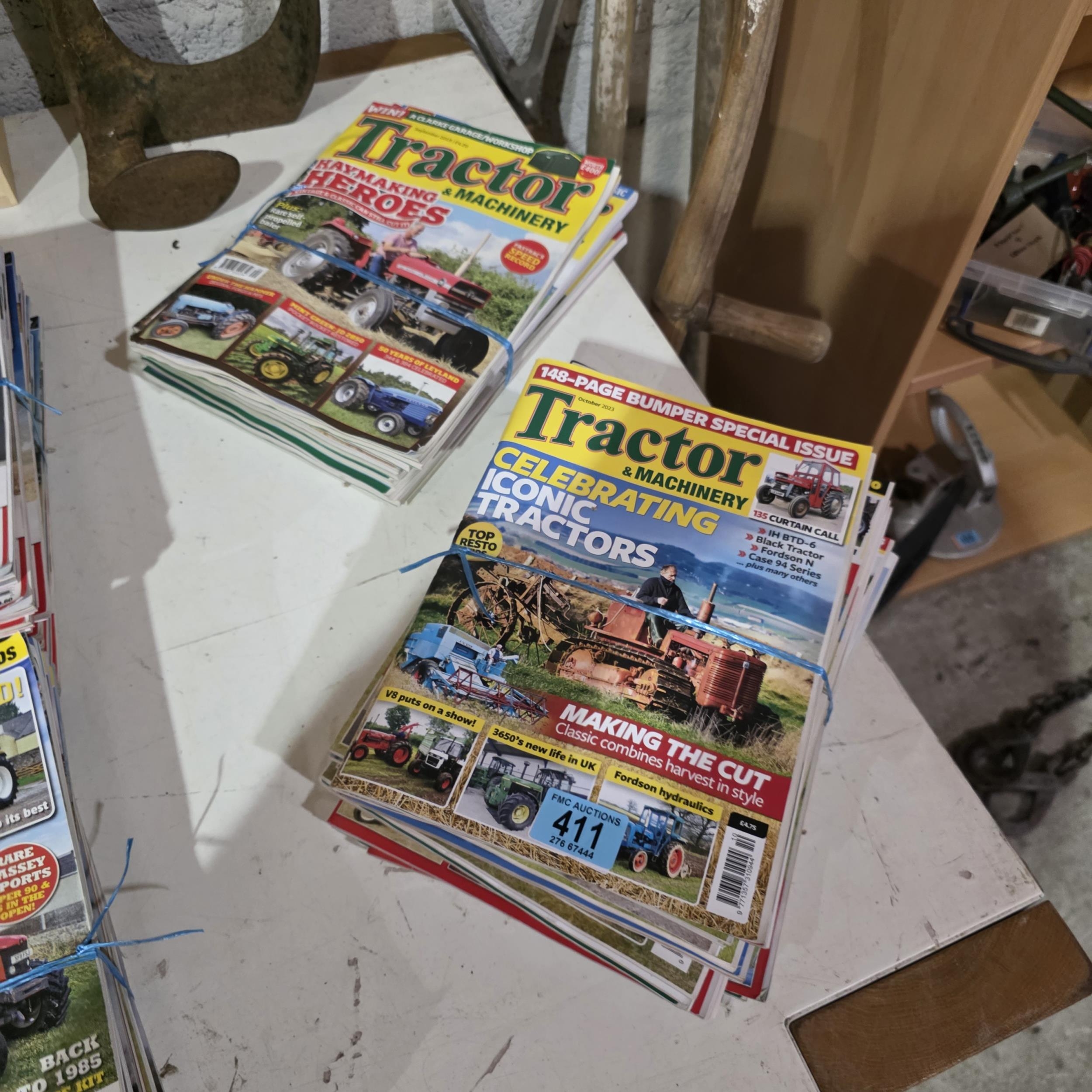 2 Lots of Assorted Tractor Magazines