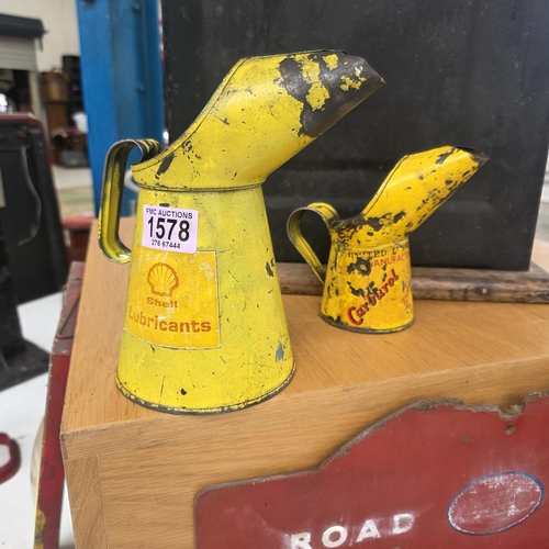 Shell Oil Jug & Other