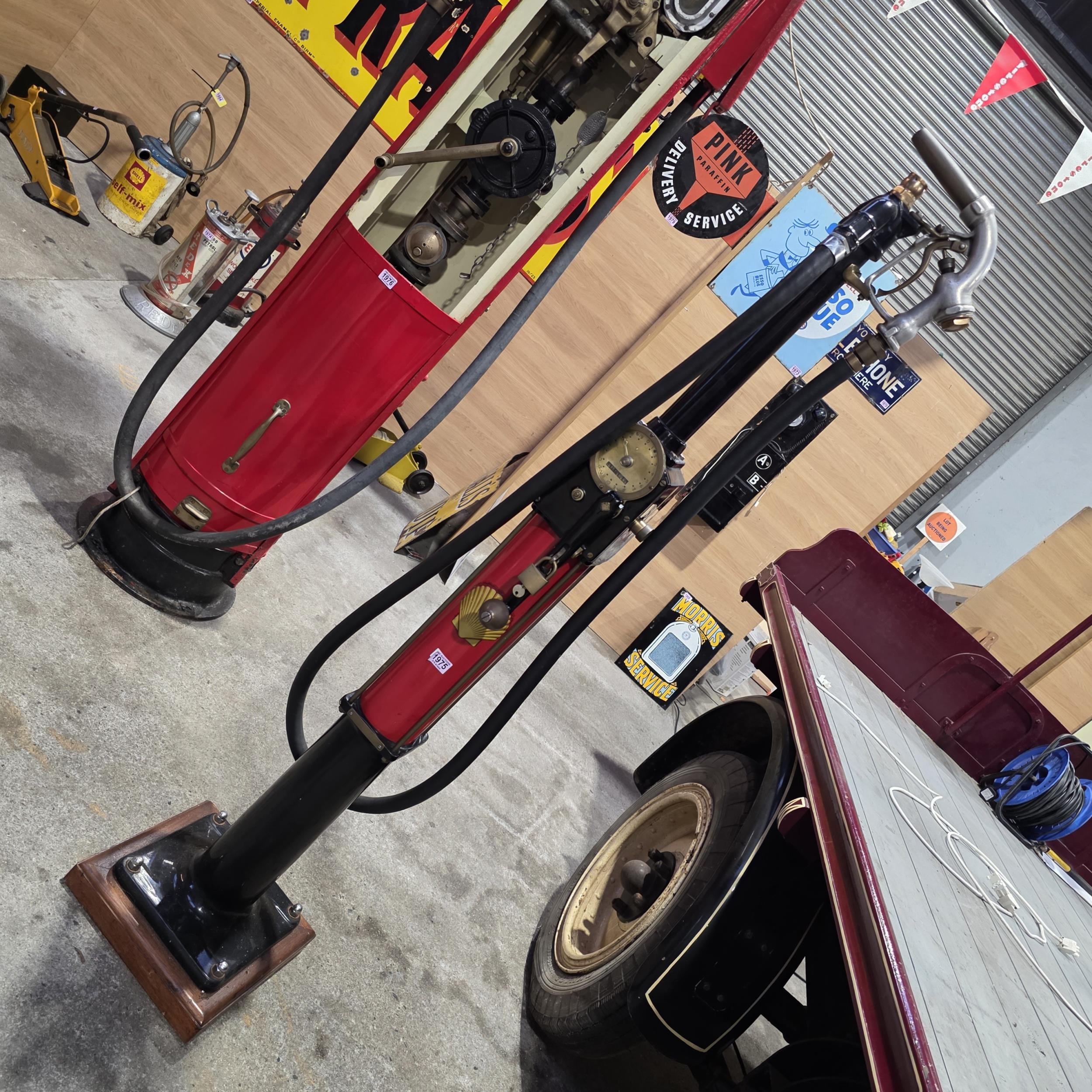 A Vintage Shell Fuel Pump