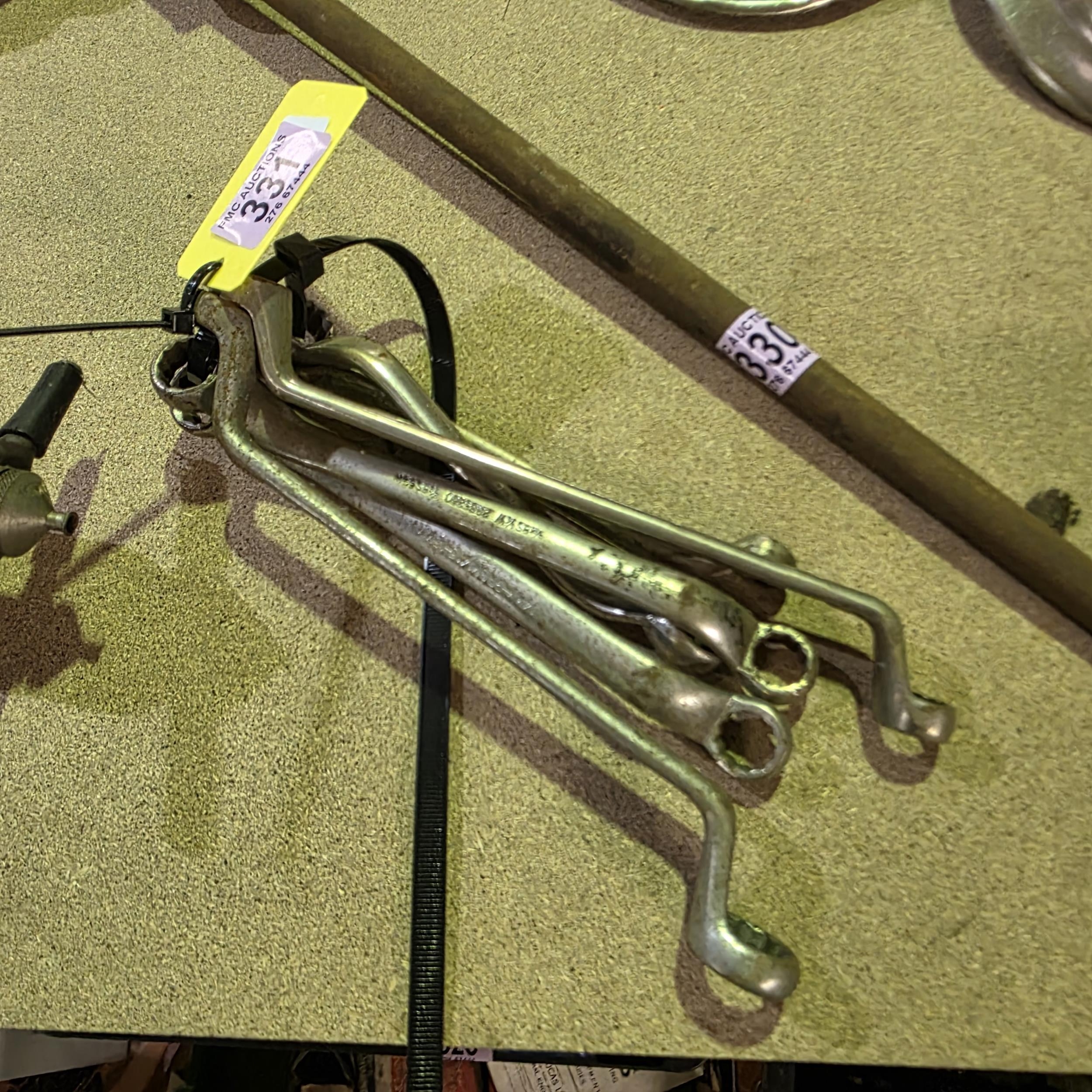 Assorted Lot Of O Ring Spanners