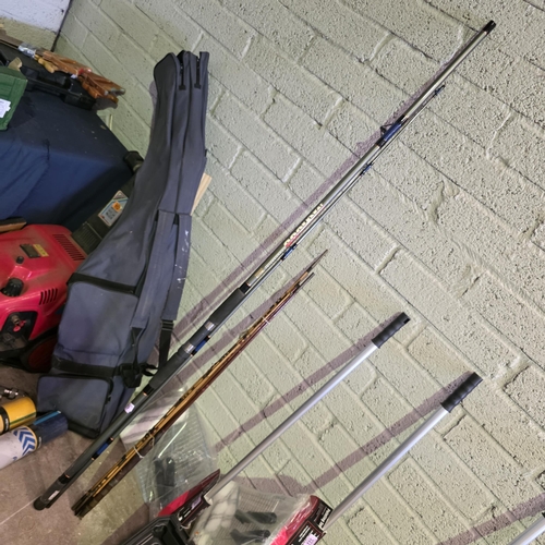 A Good Collection Of Fishing Rods