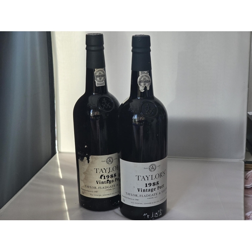 133 - Vintage Port. Two bottles 1985 Taylors. Excellent house. 