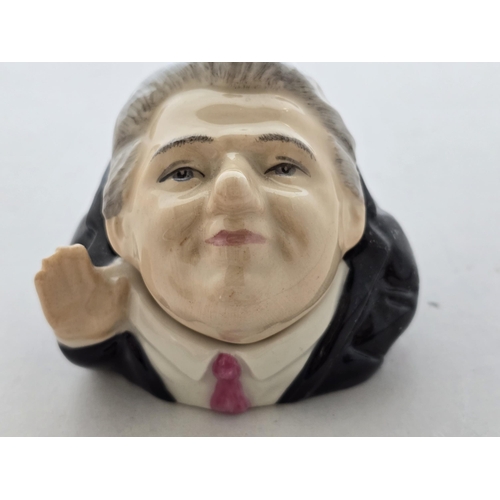137 - Kevin Francis Ceramics Face-Pot - President Clinton, hand-modelled, hand-painted in Stoke-on-trent. ... 