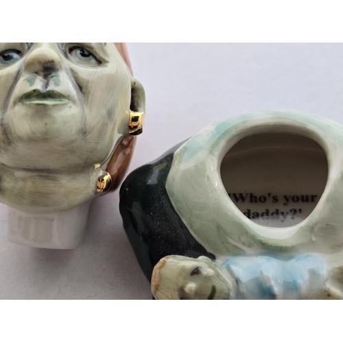 139 - Kevin Francis Ceramics Face-Pot - Mrs Frankensteins Monster, 1:1 the wife of Frankensteins Monster,h... 