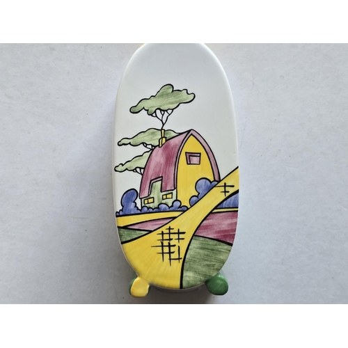 144 - Wedgwood Pottery - Sugar Shaker, Clarice Cliff Bizarre Collection tribute, with a typical 30's desig... 