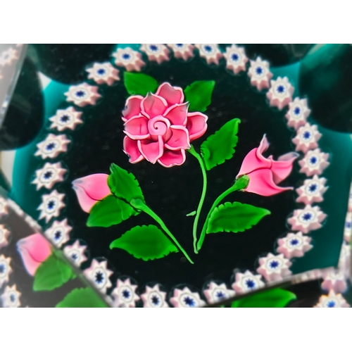 155 - Valentines Gift: Caithness Glass (Whitefriars brand) paperweight. 