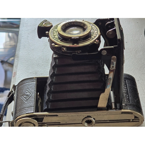 Camera - vintage Agfa Billy Record Prontor II - late 1930s to early ...