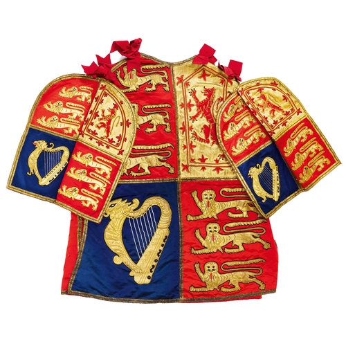 294 - British Royal Herald's State Occasion Tabard. A magnificent and rare example of the Tabard worn on S... 